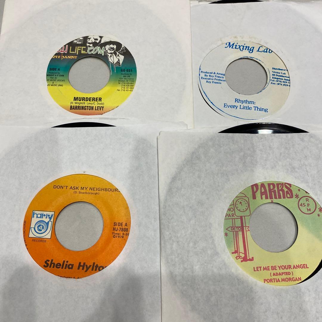 ♫80s90sダンスホール、ミディアムレゲエレコード色々16枚断捨離セット♫