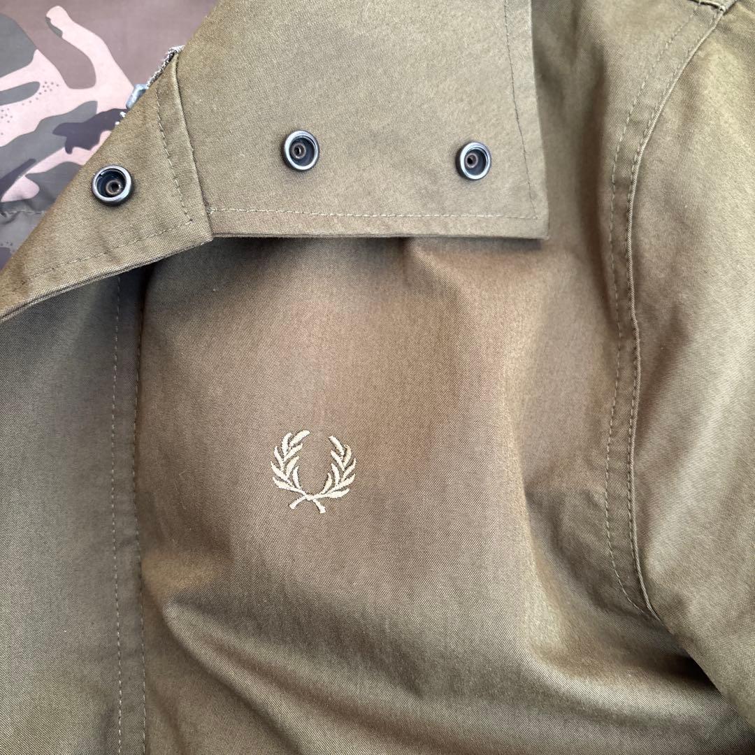 FRED PERRY モッズコート S オリーブ
