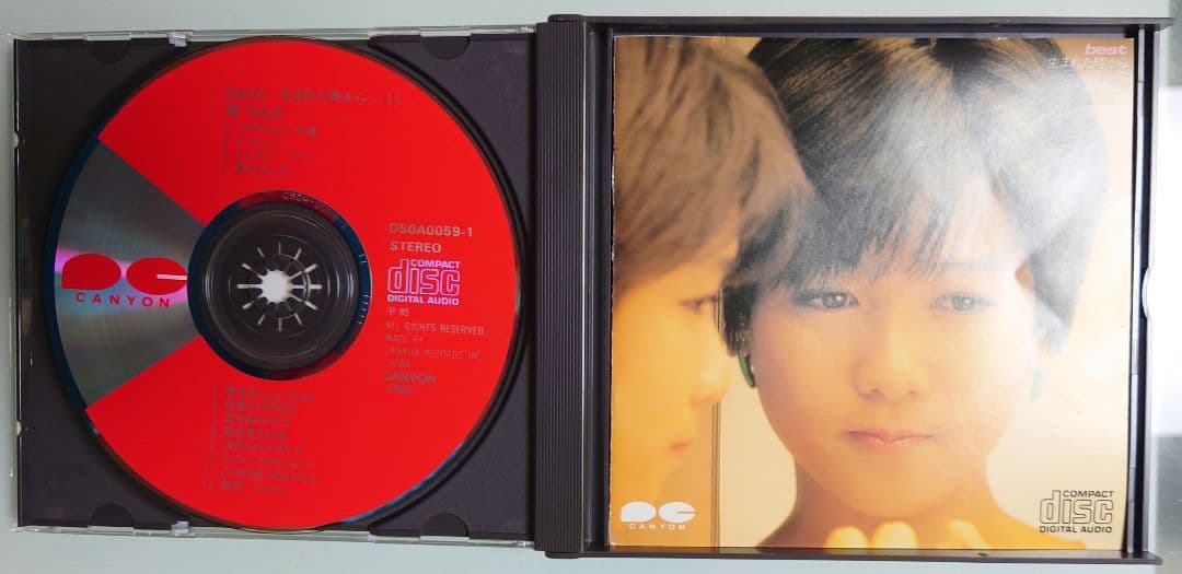 CD　堀ちえみベスト　生まれた時から