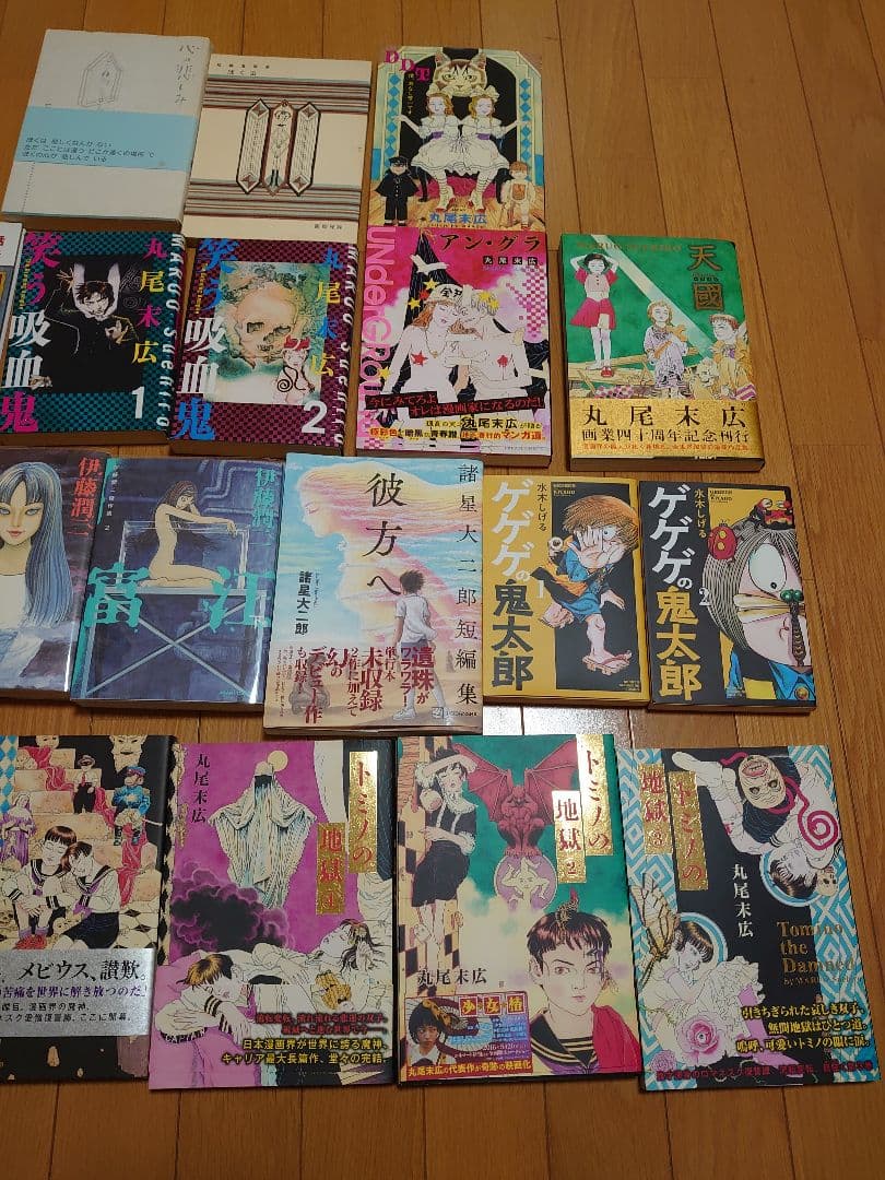 ガロ作家他多数　丸尾末広　伊藤潤二　西岡兄弟　諸星大二郎　水木しげる　中古美品