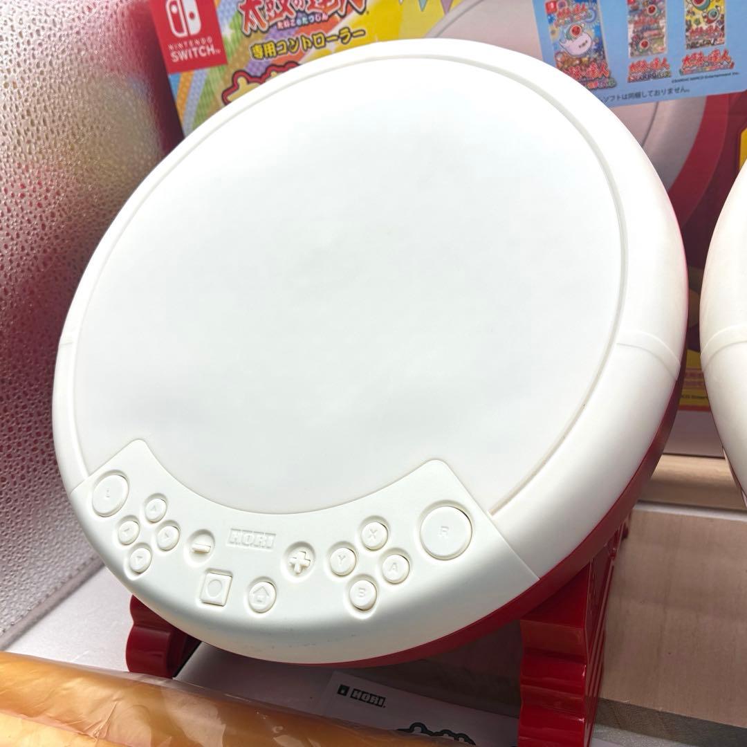 太鼓の達人 太鼓とバチ Nintendo Switch専用コントローラー 2個