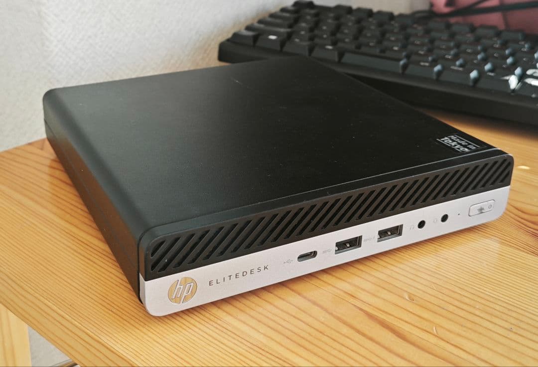 ミニPC HP EliteDesk 800 G3 i3/Ddr4 8GB/Ssd120
