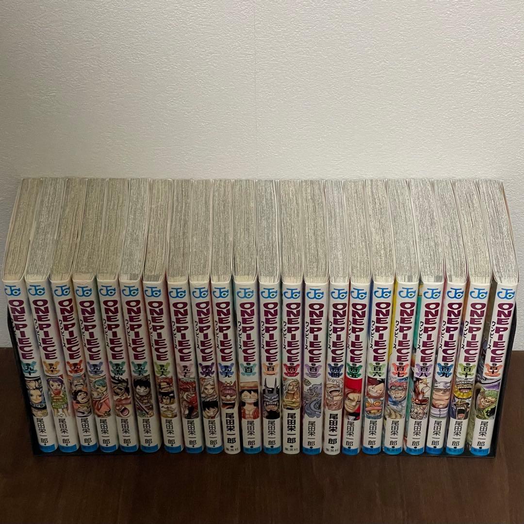 【全巻初版】ONE PIECE ワンピース 90〜111巻セット【匿名配送】
