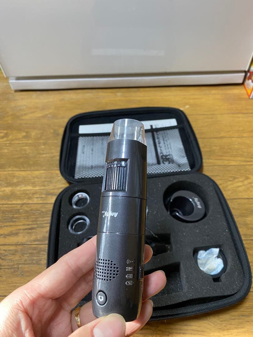 Anyty ワイヤレスマイクロスコープ紫外線モデル200倍
