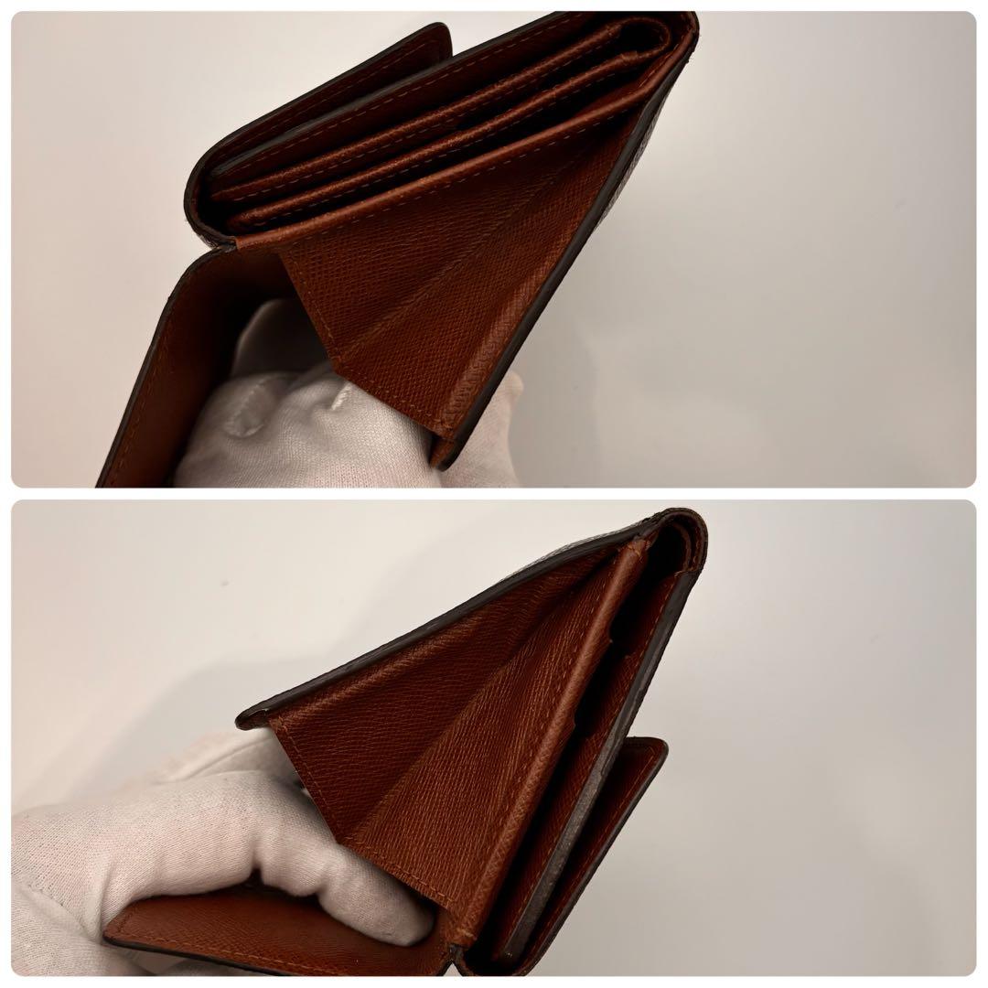 【鑑定済み】ルイヴィトン✨モノグラム✨ポルトモネビエ カルトクレディ✨折り財布