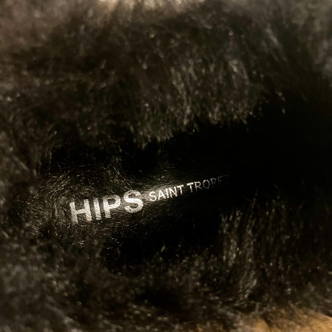 【新品未使用】 HIPS ヒップス フェイクファースニーカー 防寒シューズ