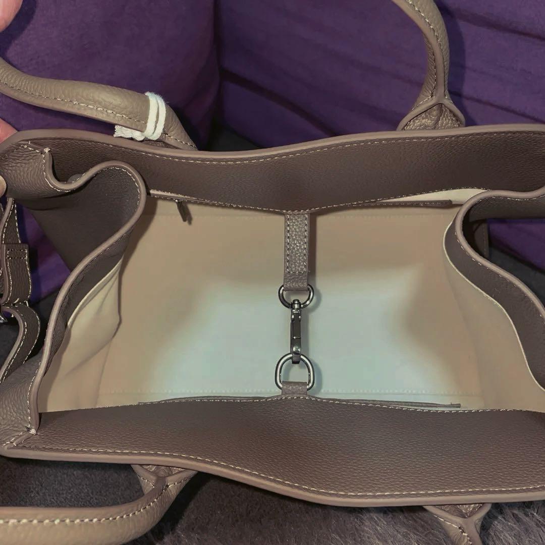 JISTORY SIDE BELT BOSTON BAG トープブラウン