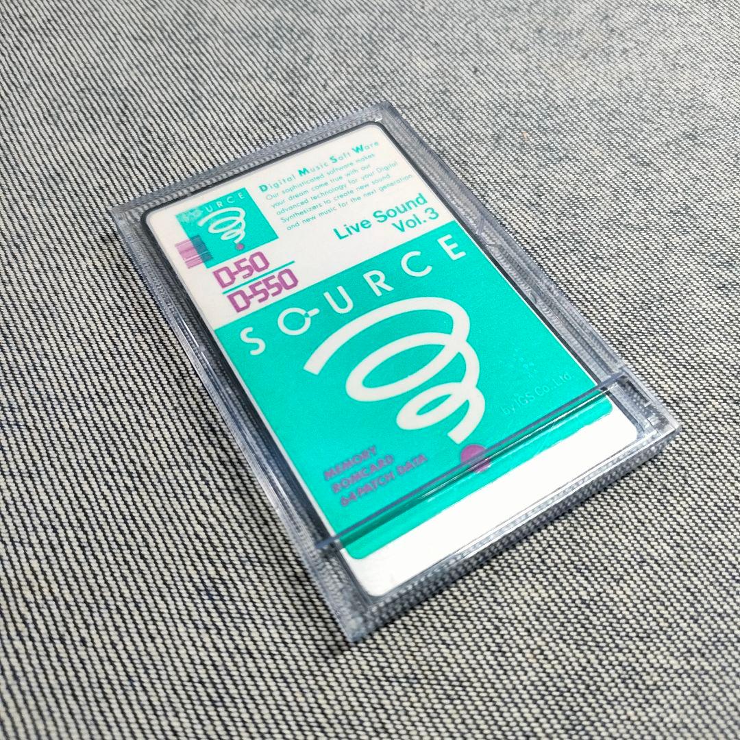 Roland D-50 D-550 用 ROMカード Live Sound