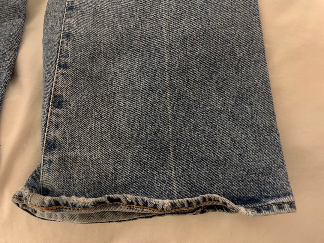 パンツ MOUSSY MVS FLARE color: BLU size: 24inch