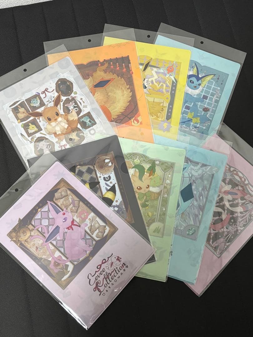 ポケモンセンター　A4クリアファイル Eevee Collection コンプ