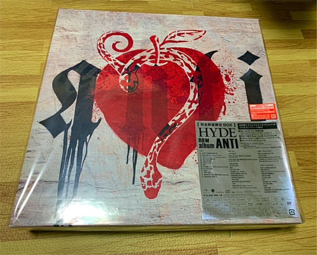 新品★HYDE album ANTI 【完全数量限定BOX】