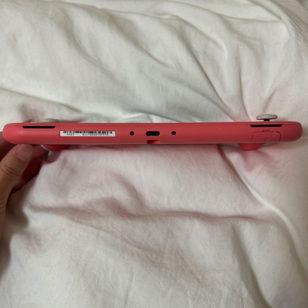 Switchライト コーラルピンク 充電器付き