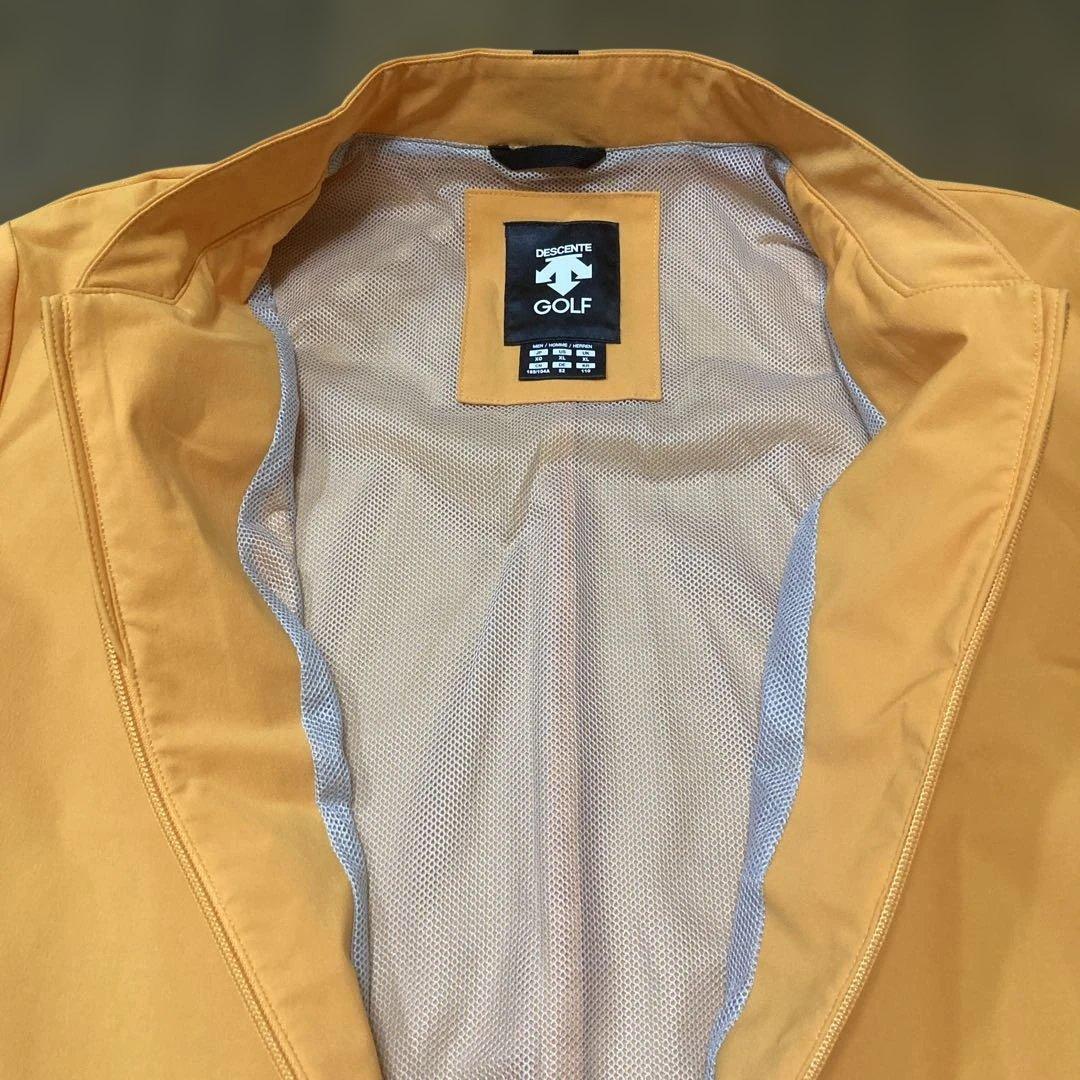 DESCENTE GOLF デサント　オレンジ　ジャケット XL
