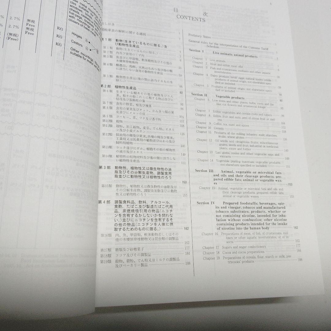 実行関税率表　２０２５年度版　新品未使用　日本関税協会発行　輸出入通関貿易必携