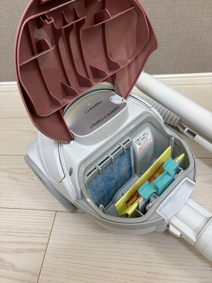 日立 HITACHI 紙パック式掃除機 CV-V500 メタリックピンク