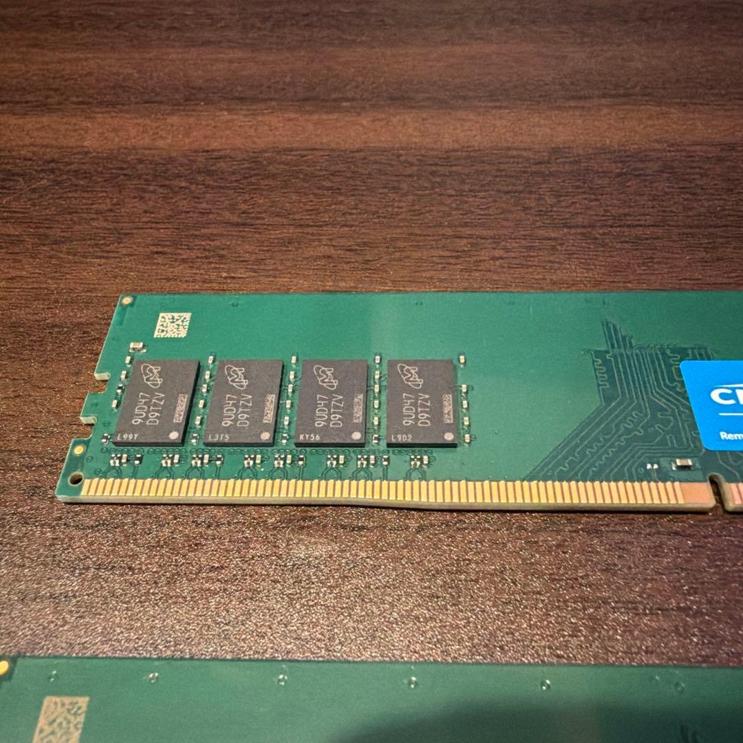 【 メモリ 】 16GB(8GB×2) PC4-21300(DDR4-2666)