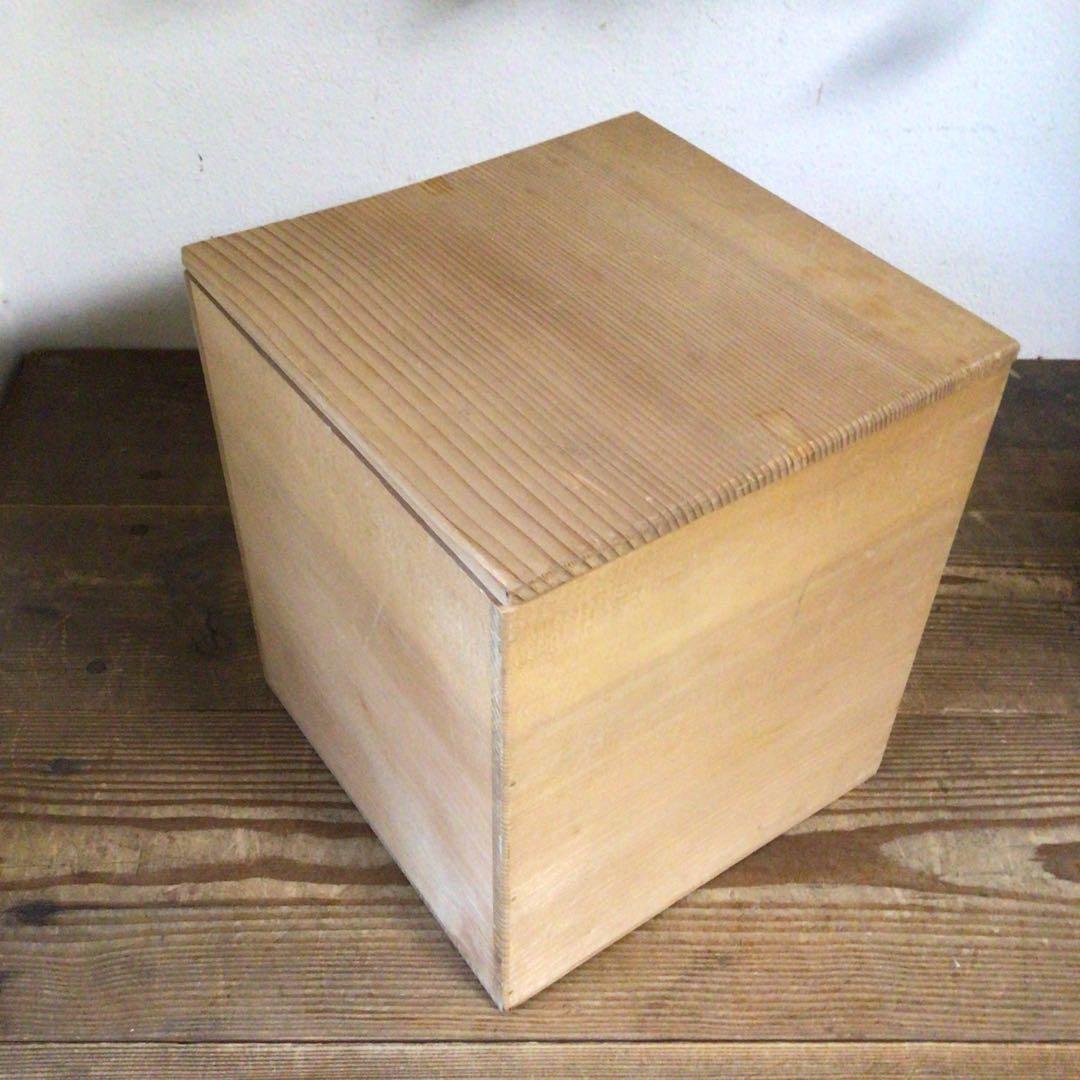 No4101 粉引二口花瓶　MARKUS japan印　木箱付　陶磁器　送料無料