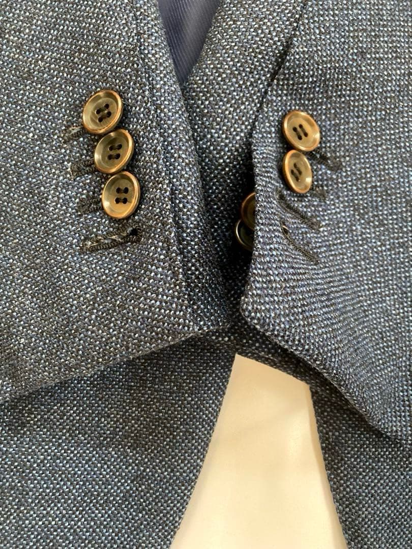 【美品】Brilla per il gustoモヘヤ カシミヤ シルク 混 48