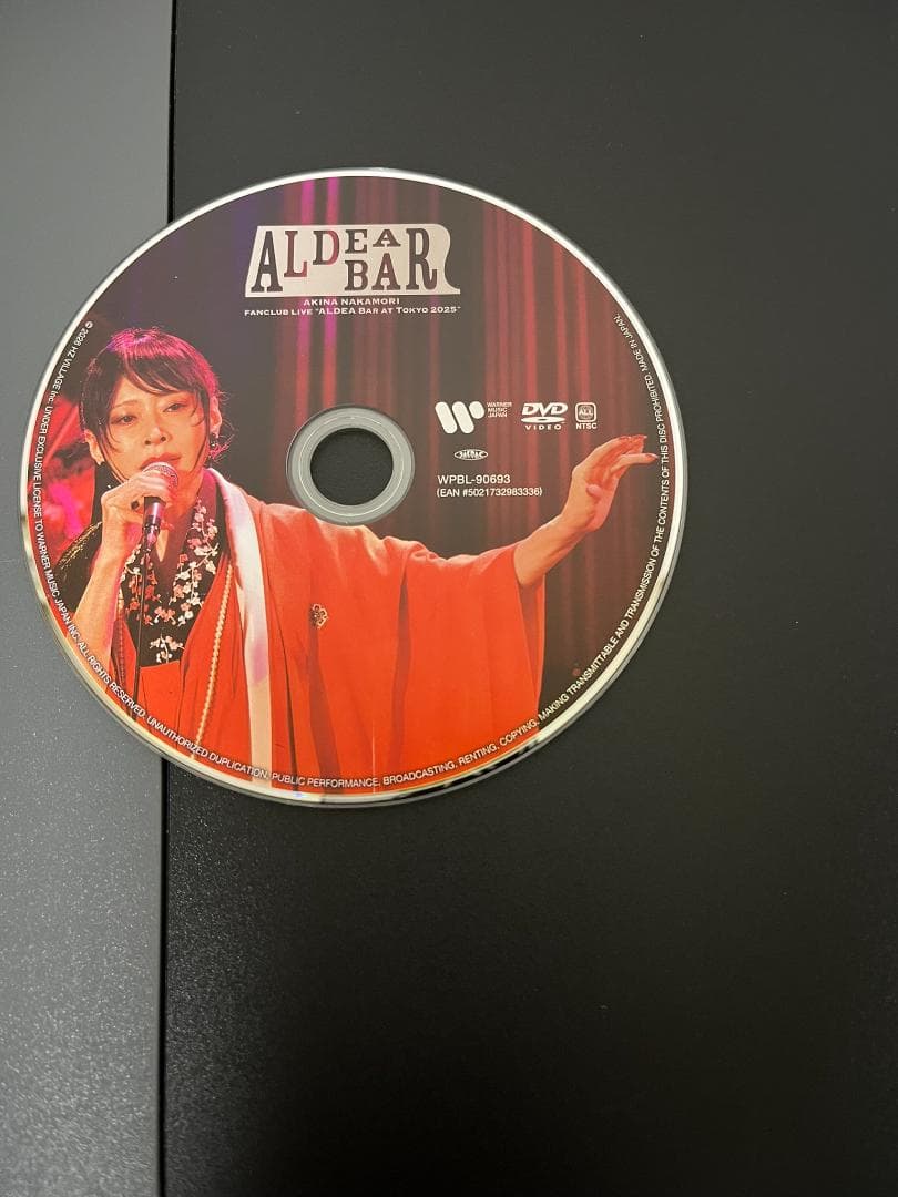 中森明菜 ALDEA Bar at Tokyo 2025 生写真付き