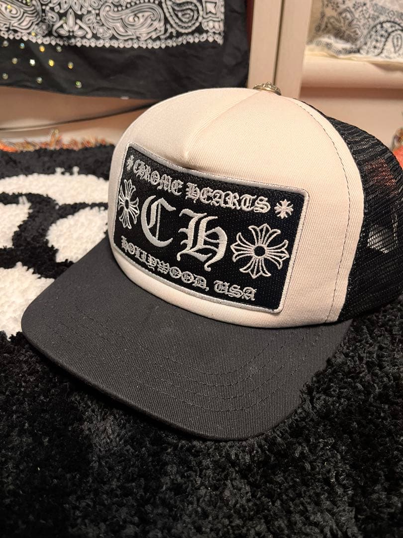 Chrome Hearts クロムハーツ CHロゴ トラッカーキャップ