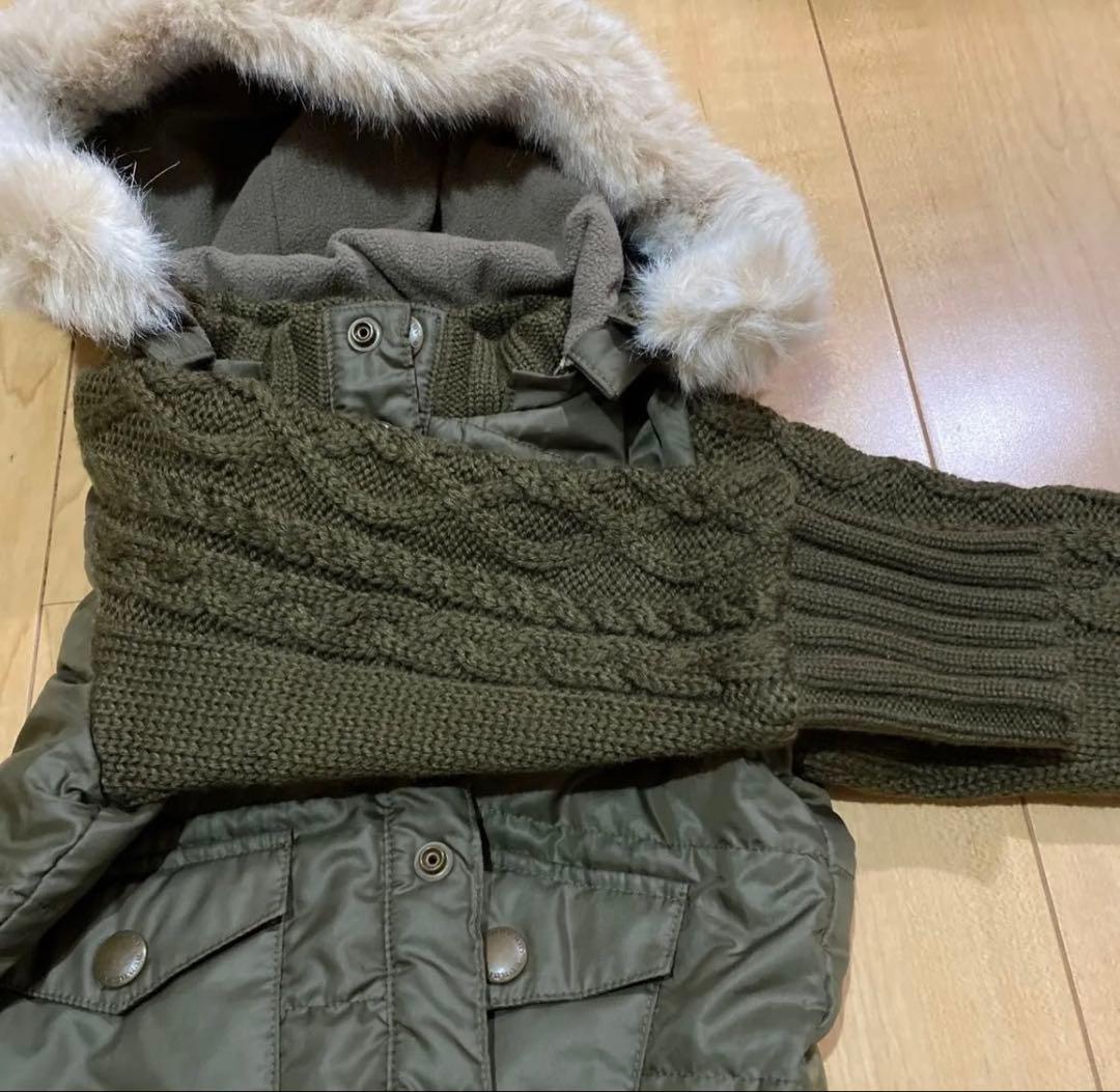 BURBERRY フード付きコート