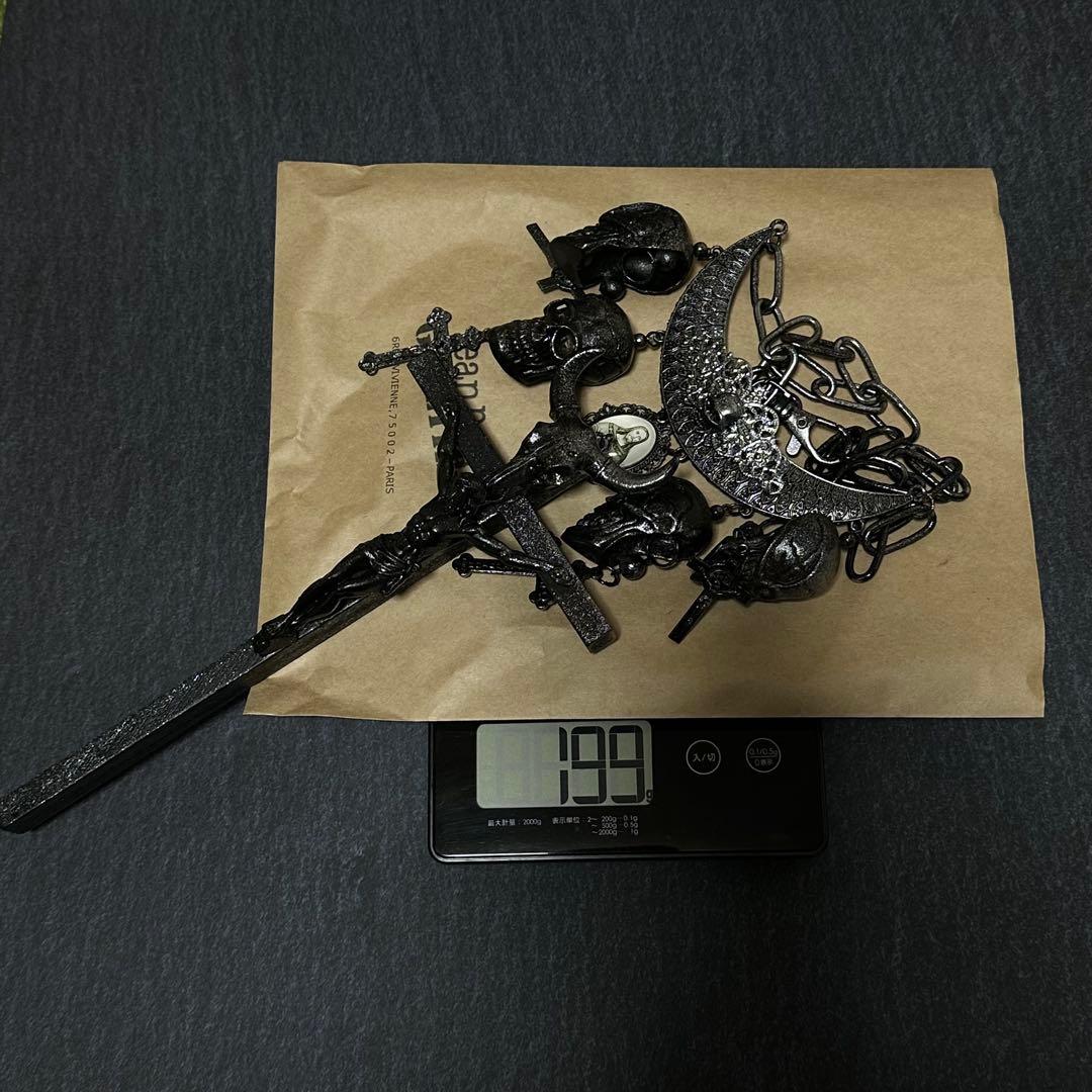 アクセサリー Jean Paul GAULTIER skull cross necklace