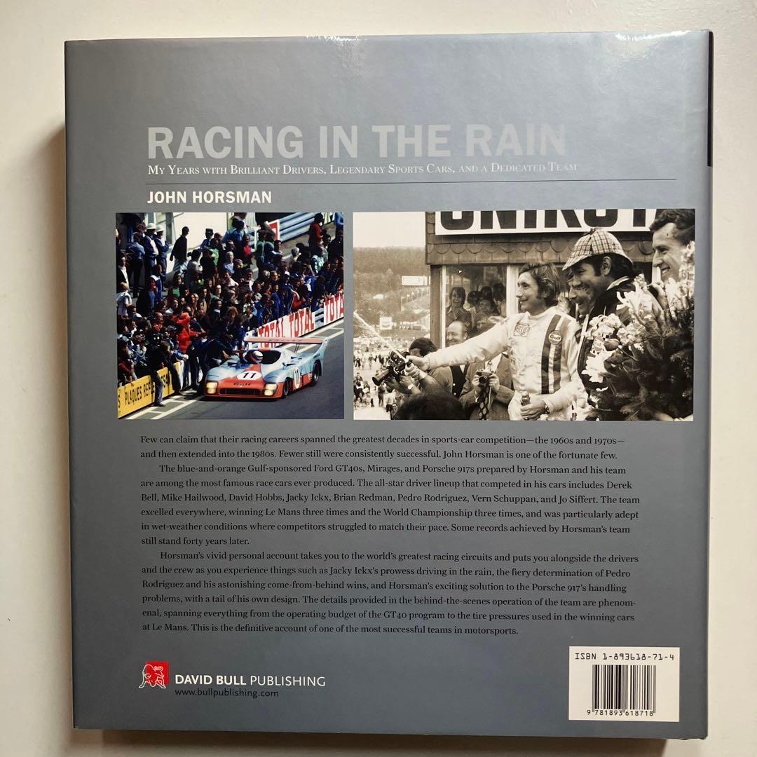 スポーツカーレースの名著【洋書】ジョン・ホースマンのレーシング・キャリア自伝