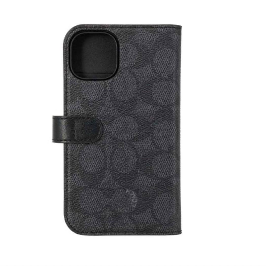 iPhone15 コーチ（R）ブックタイプケース