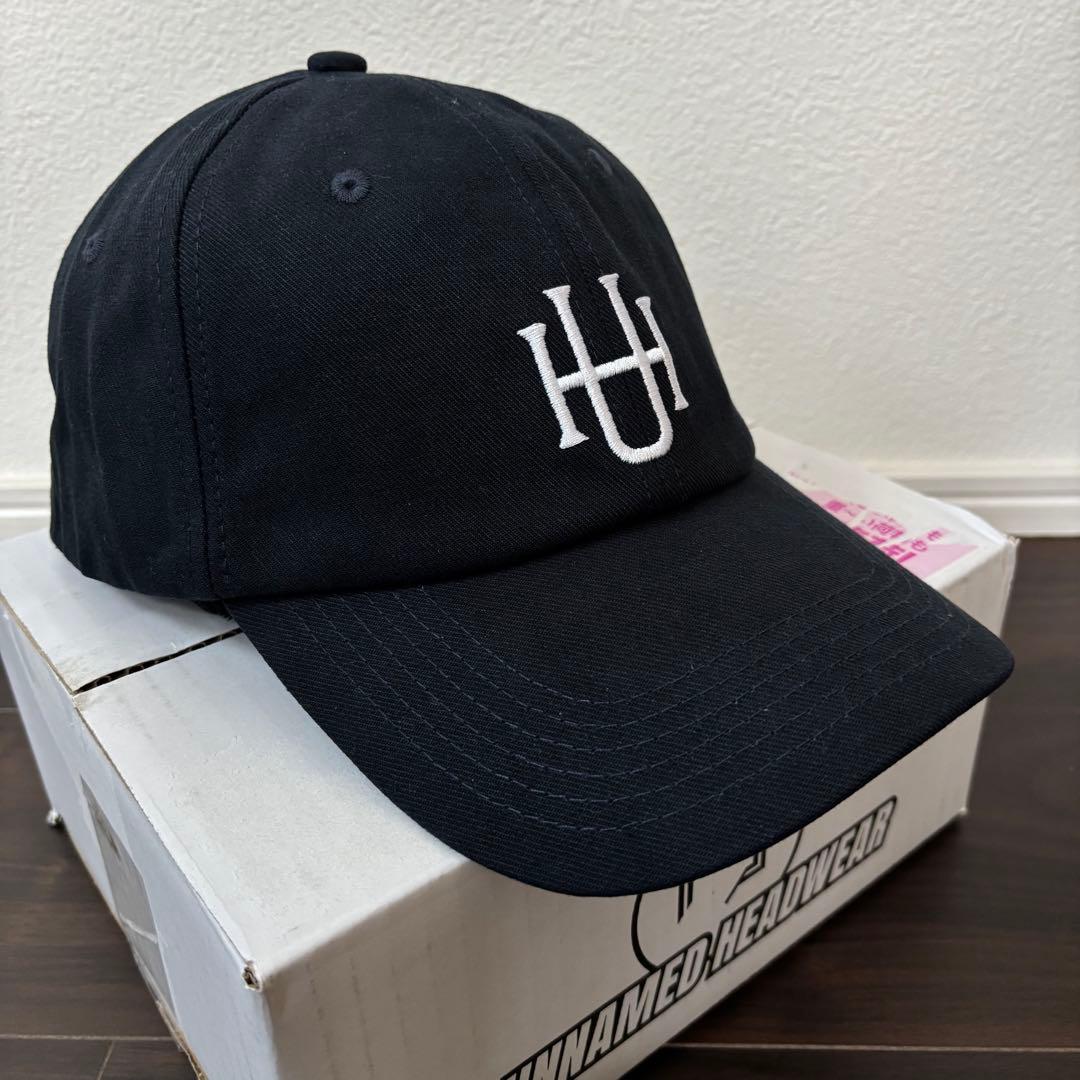 unnamed headwear /DEEPロゴキャップ/ネイビー