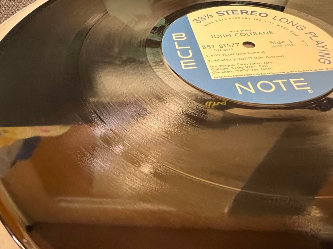 GXF3010 ジョン・コルトレーン ブルートレイン 1977年 キング盤 LP