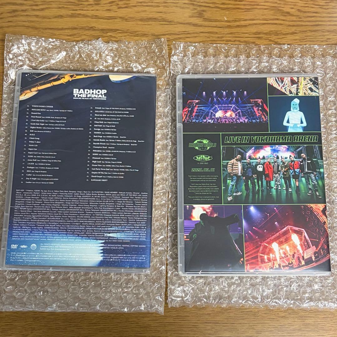 BADHOP DVD 2枚セット 東京ドーム 横浜アリーナ