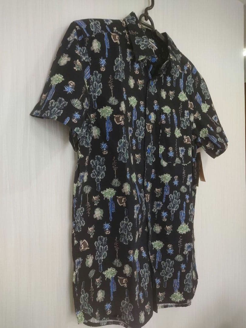 しまじろう　THE NORTH FACE カクタス柄 半袖シャツ US M