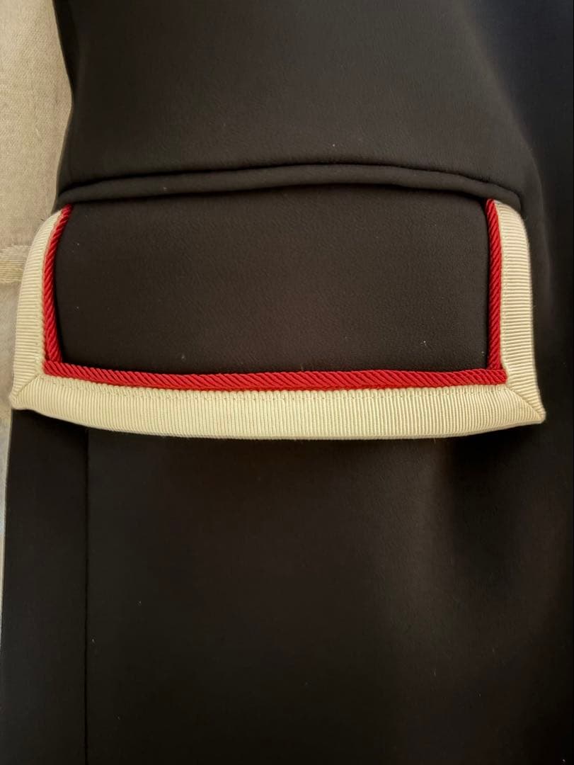 【美品】GUCCI グッチ セットアップ ジャケット44＆ノースリーブワンピース