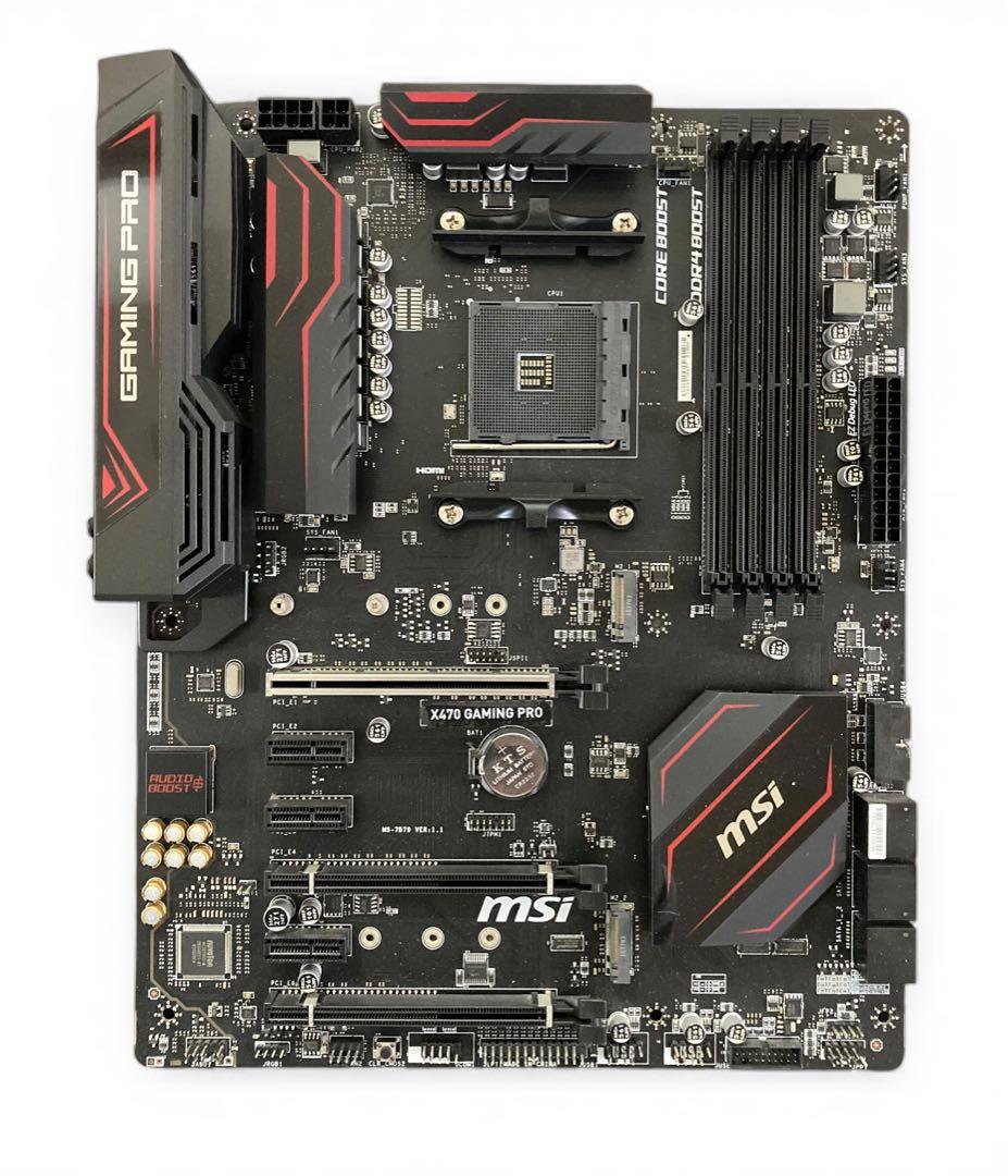 MSI X470 GAMING PRO マザーボード