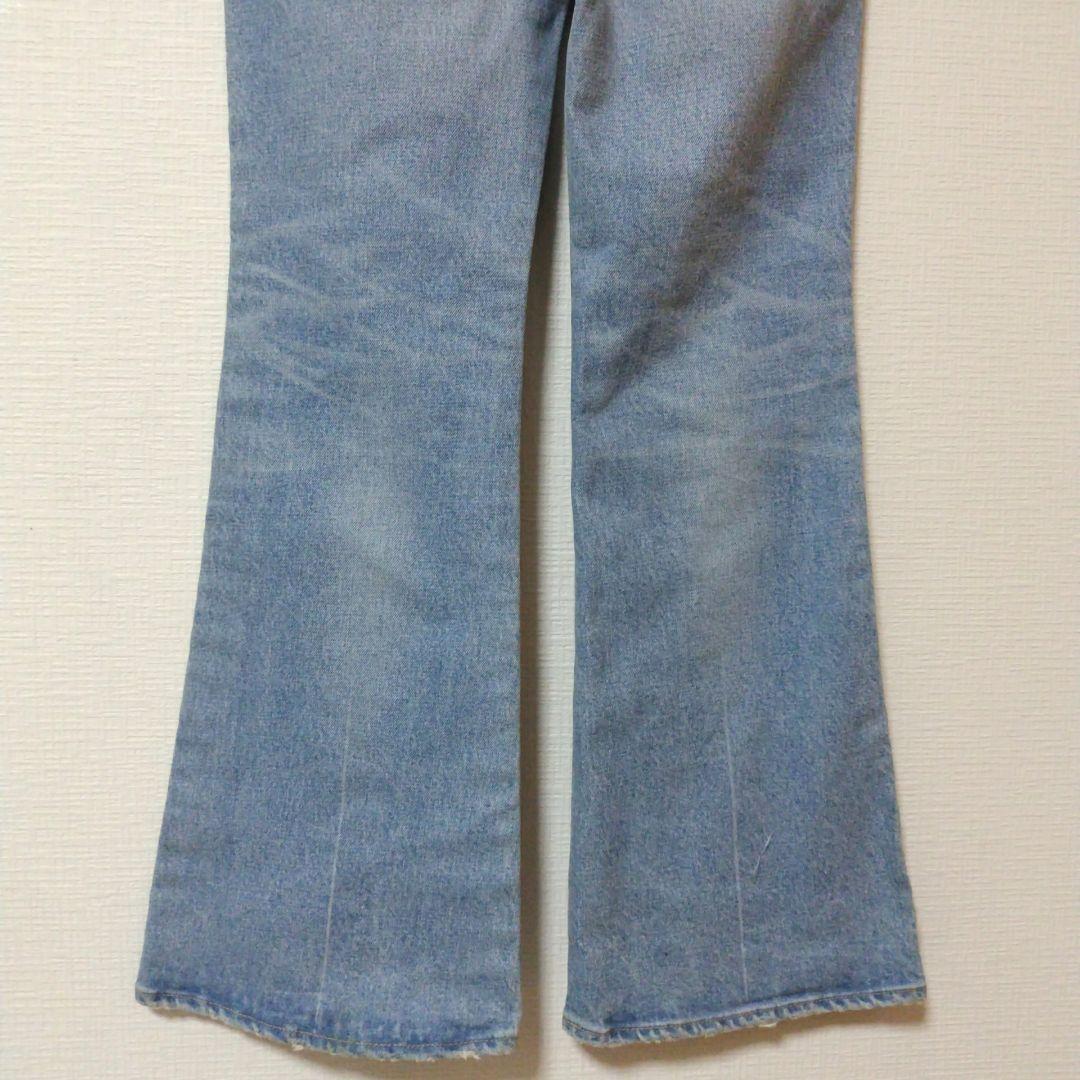 【美品】MOUSSY MVS FLARE 25インチ ライトブルー マウジー