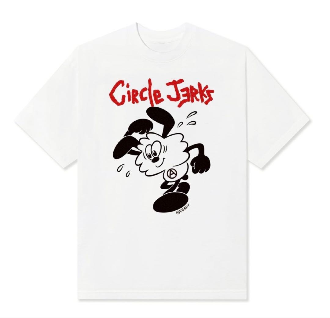 S*様 XL ホワイト verdy circle × jerks vick Tシ