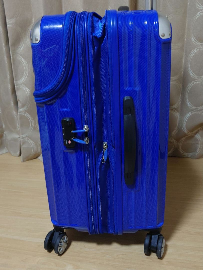 TRAVELIST トラベリスト スーツケース M 61L ト 拡張 軽量 4輪