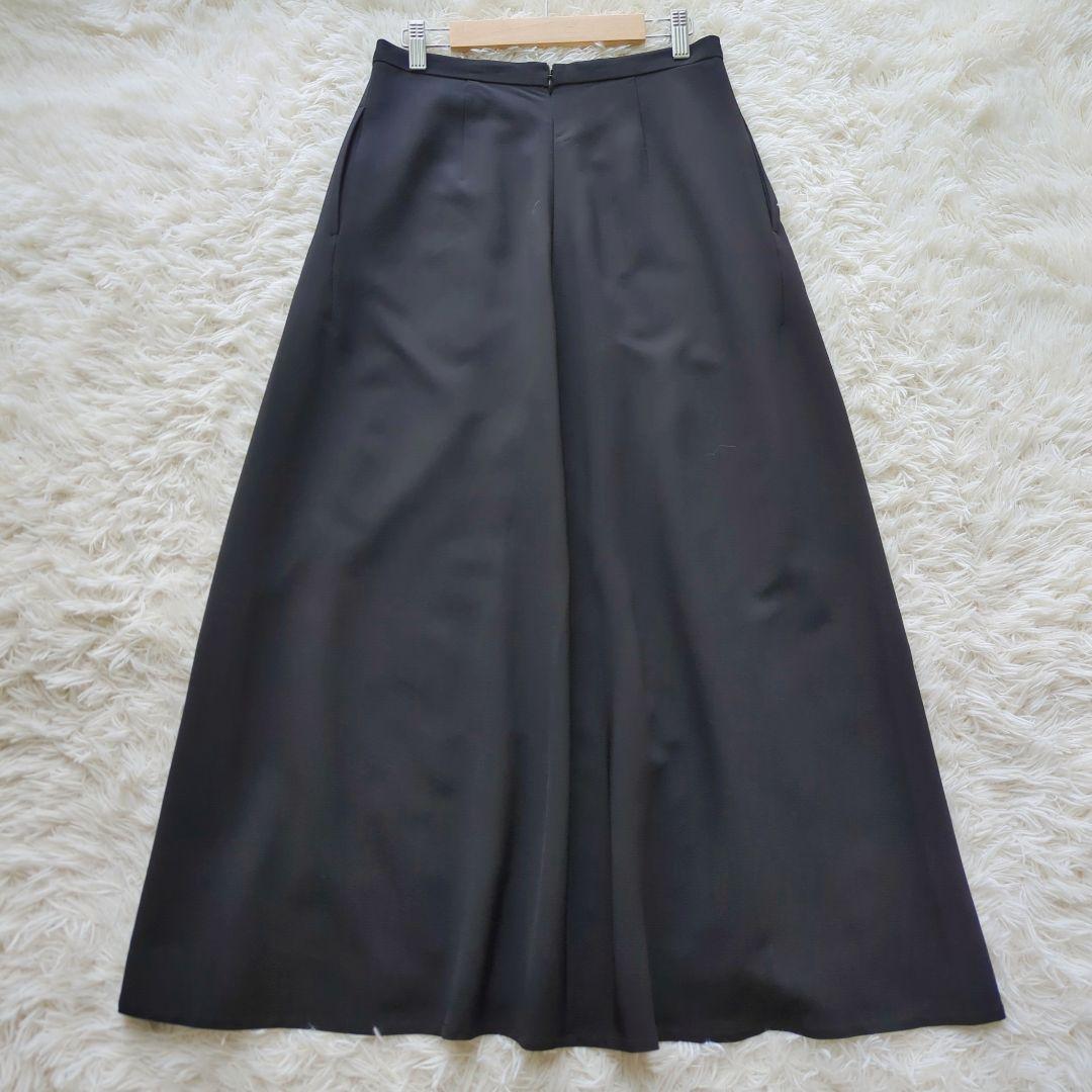 美品✨️ドゥーズィエムクラス　22ss エデンフレアスカート黒38定価2.5万