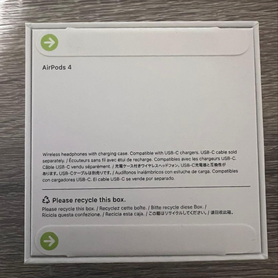 イヤホン airpods4