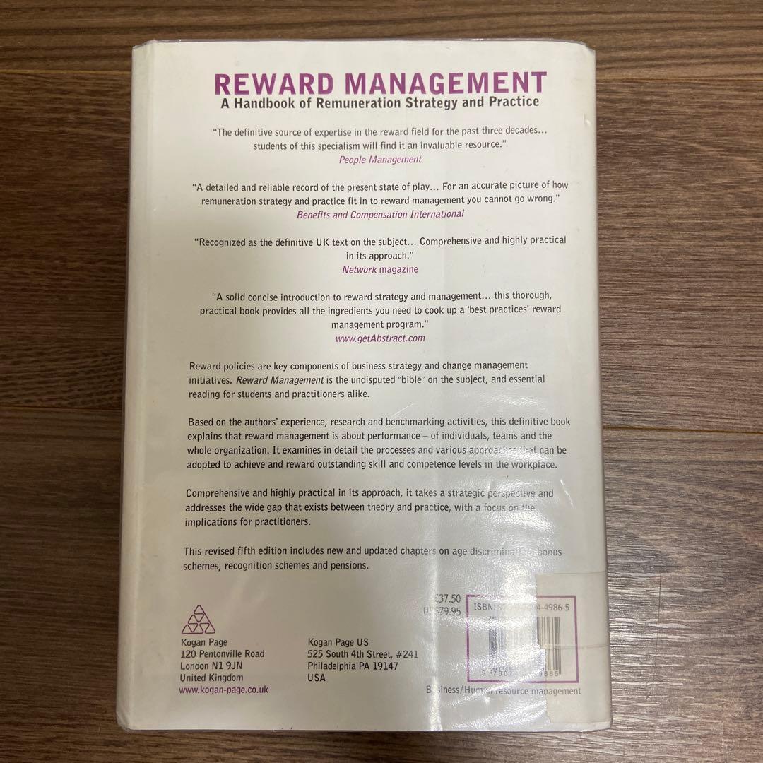 ビジネス・経済 Reward Management / Hay group
