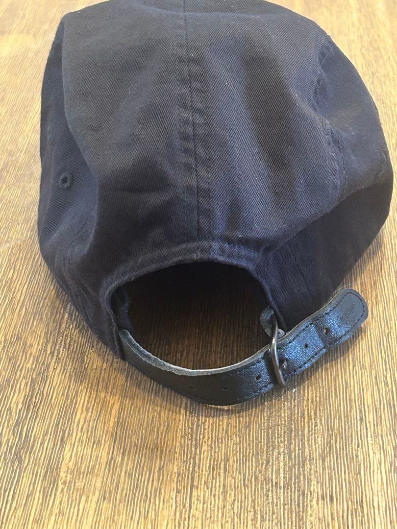 Supreme 黒キャップ 調整可能
