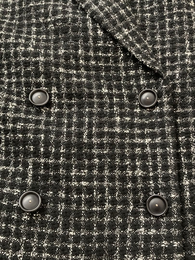 美品✨ 22AW Framework ツイードダブルブレストジャケット