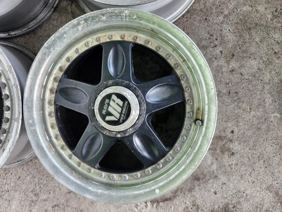 VOLK RACING レイズ RAYS 15インチホイール 4本☆希少 当時物