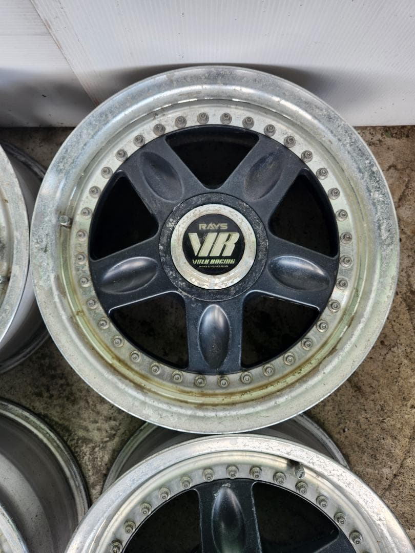 VOLK RACING レイズ RAYS 15インチホイール 4本☆希少 当時物