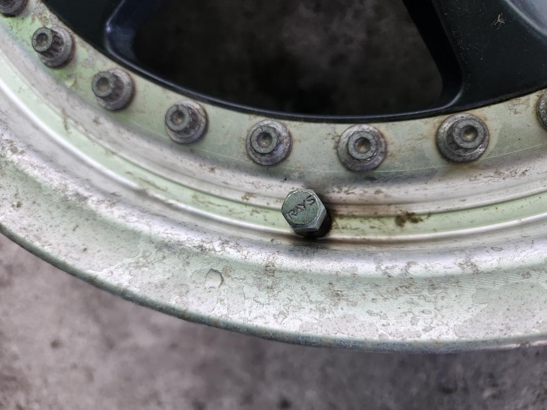 VOLK RACING レイズ RAYS 15インチホイール 4本☆希少 当時物