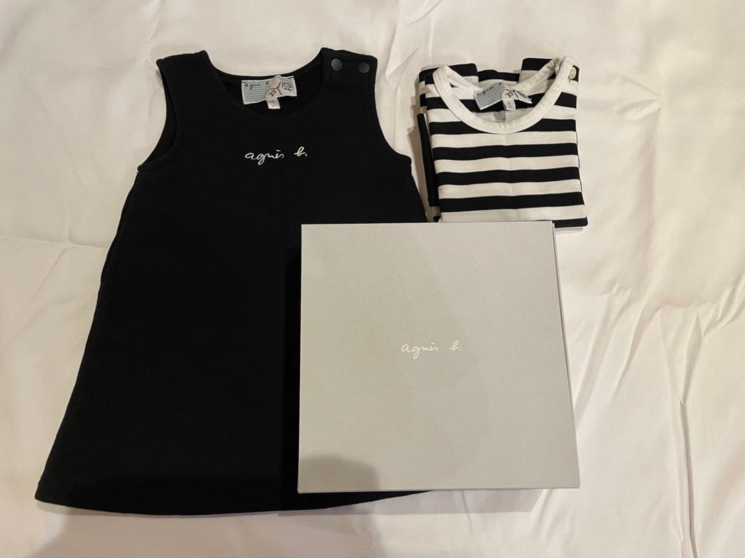 agnès b. ワンピースとトップスセット サイズ80
