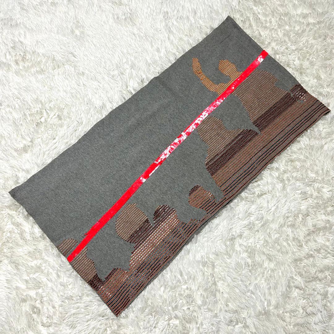 【美品✨】DRIES VAN NOTEN muffler \"family\"