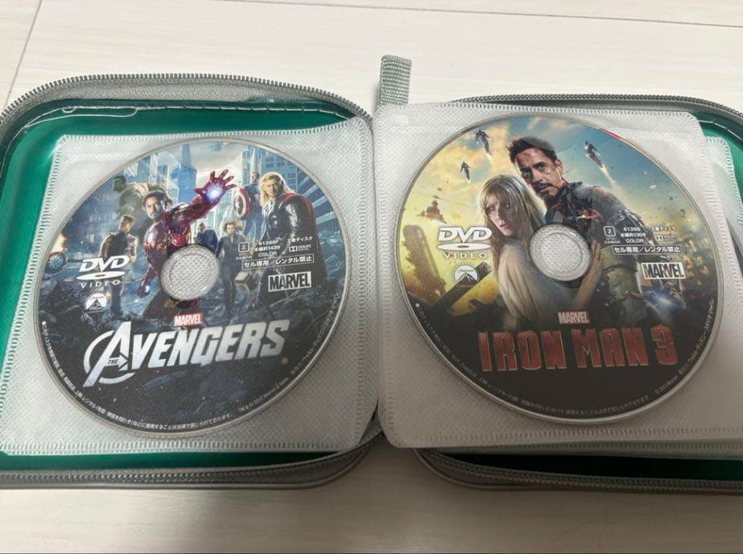 MARVEL MCU アイアンマン〜エンドゲームまで 22本セット