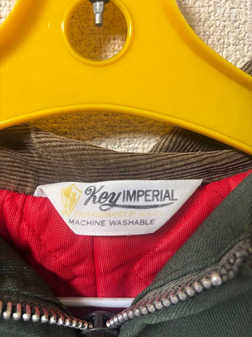 T*K様 70s Key Imperial ワークジャケット 緑 赤裏地 短丈