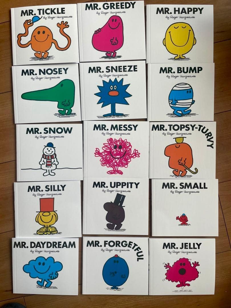 Mr. Men The Complete Collection絵本 50冊セット